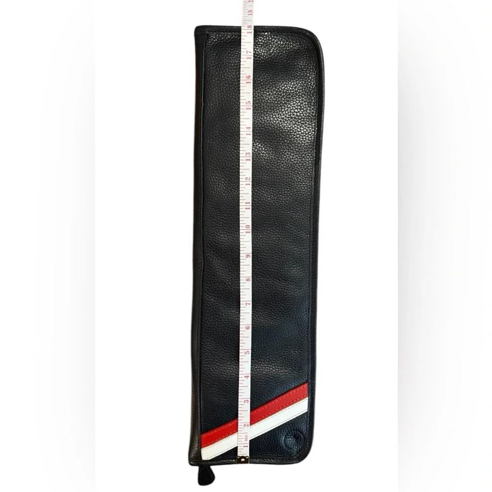 Luxura Tie Case Aaron Leather Goods Genuine Leather